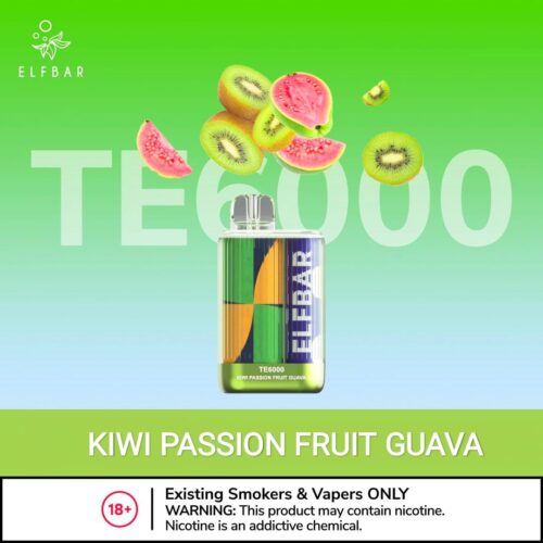 Elf Bar TE 6000 Disposable Vape 50mg In UAE - Image 10