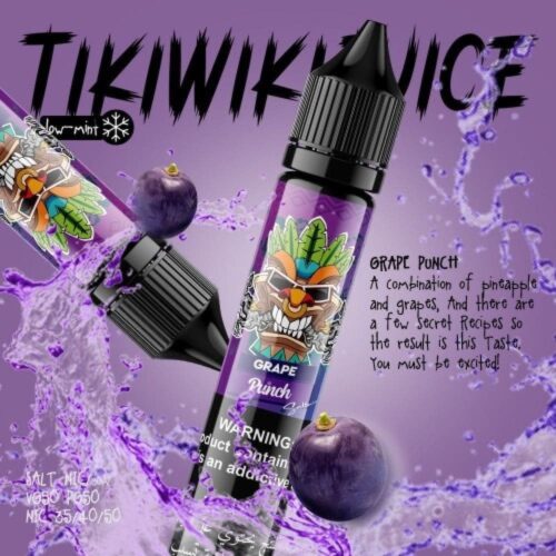 Tiki Wiki Blue Energy Salt Nicotine