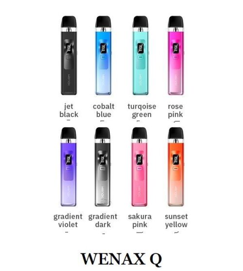Wenax Q Pod Kit 1000mAh Battery By Geek Vape - Image 3