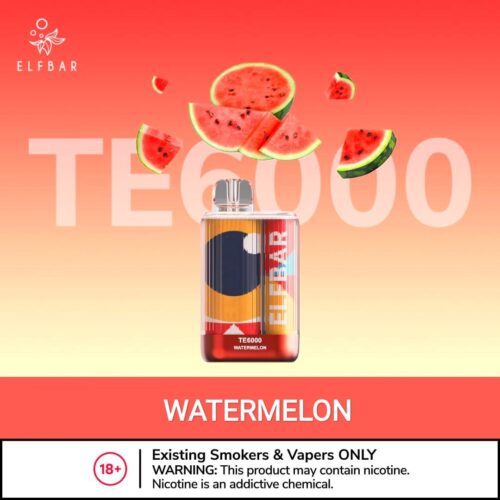 Elf Bar TE 6000 Disposable Vape 50mg In UAE - Image 2