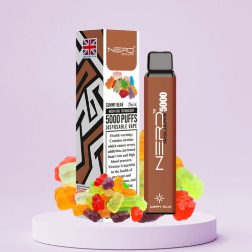 Nerd Square 5000 Puffs Disposable Vape - Image 14