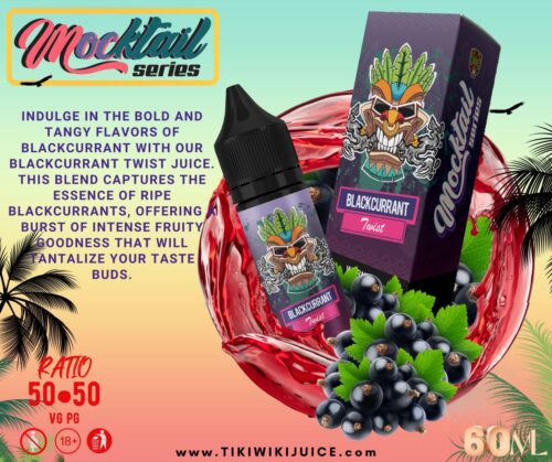 Tikiwiki Juice 3mg Vape E-Liquid 60ml Bottle - Image 11