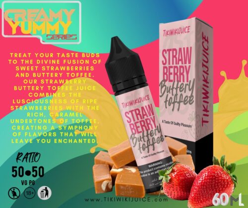 Tikiwiki Juice 3mg Vape E-Liquid 60ml Bottle - Image 2
