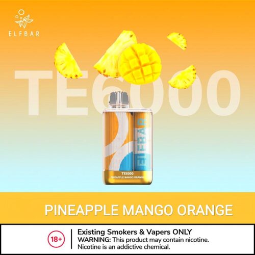 Elf Bar TE 6000 Disposable Vape 50mg In UAE - Image 8