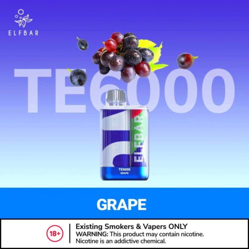 Elf Bar TE 6000 Disposable Vape 50mg In UAE - Image 4