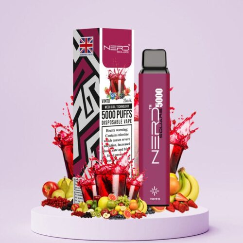 Nerd Square 5000 Puffs Disposable Vape - Image 4