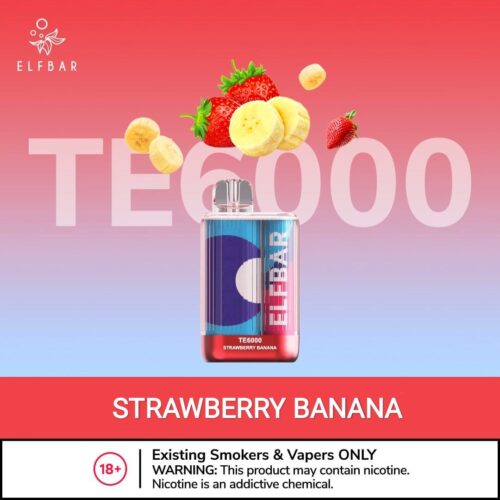 Elf Bar TE 6000 Disposable Vape 50mg In UAE - Image 9