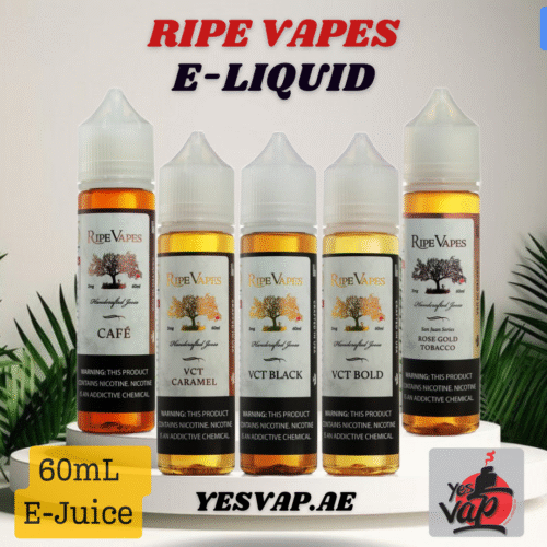 Available In UAE Ripe Vapes E-Liquid 60ml Premium Juice.