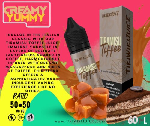 Tikiwiki Juice 3mg Vape E-Liquid 60ml Bottle - Image 6