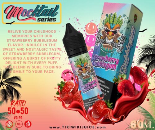 Tikiwiki Juice 3mg Vape E-Liquid 60ml Bottle - Image 16