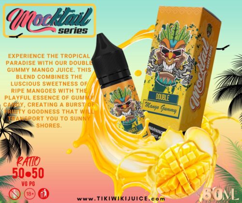 Tikiwiki Juice 3mg Vape E-Liquid 60ml Bottle - Image 5