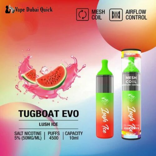 Tugboat EVO 4500 Puffs Disposable Vape In UAE - Image 2