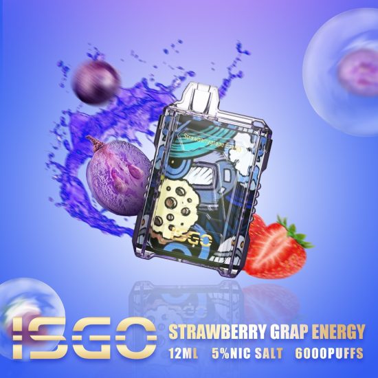 Isgo Drum Box Peach Ice 6000 Puffs Disposable - Image 16
