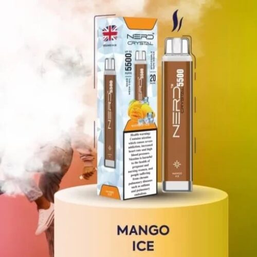 Nerd Crystal 5500 Puffs 20mg Mango Ice