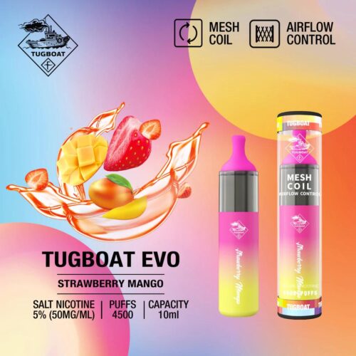Tugboat EVO 4500 Puffs Disposable Vape In UAE - Image 7
