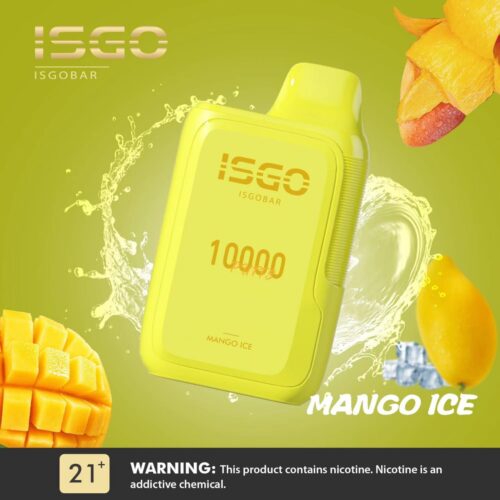 Isgo Bar 10000 Puffs 50mg Disposable Vape - Image 6