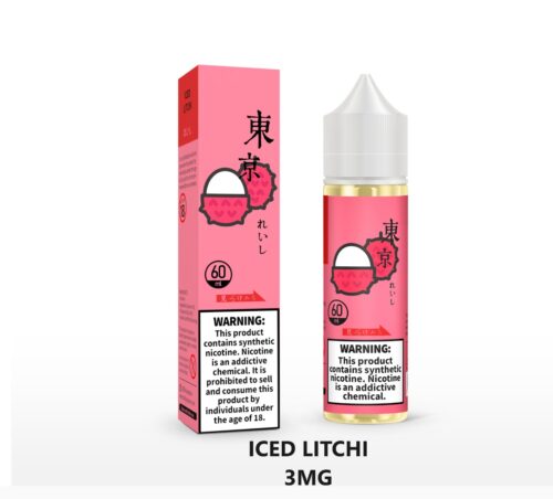 Tokyo E-Liquid 3mg 60ml Vape Juice - Image 3