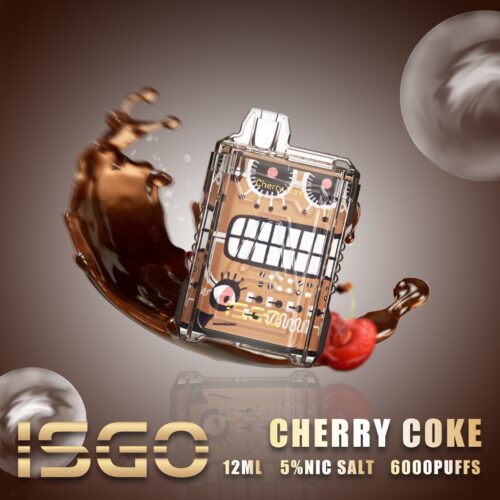 Isgo Drum Box Peach Ice 6000 Puffs Disposable - Image 6