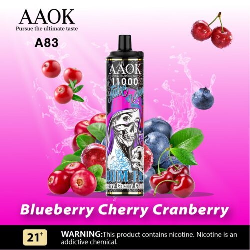 AAOK A83 11000 Vape Disposable In UAE - Image 7