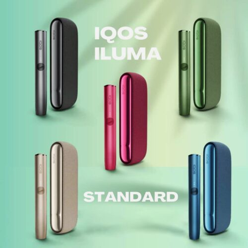 IQOS ILUMA Standard Starter Kit 4.0 is a heated tobacco 4.0 device Uses Terea Sticks
