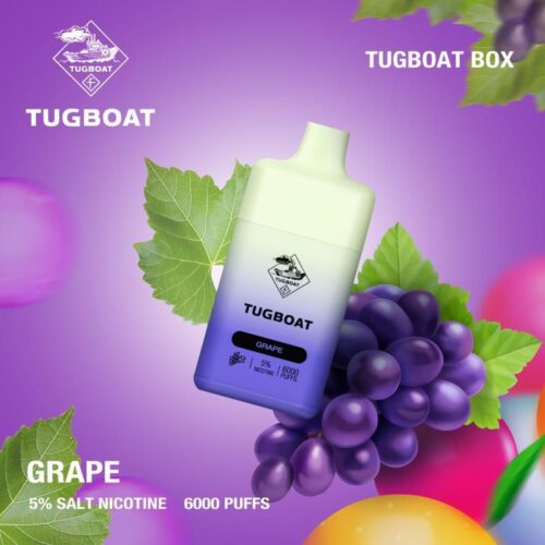 Tugboat Box 6000 Puffs Disposable Vape Kit - Image 7