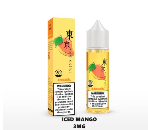 Tokyo E-Liquid 3mg 60ml Vape Juice - Image 7