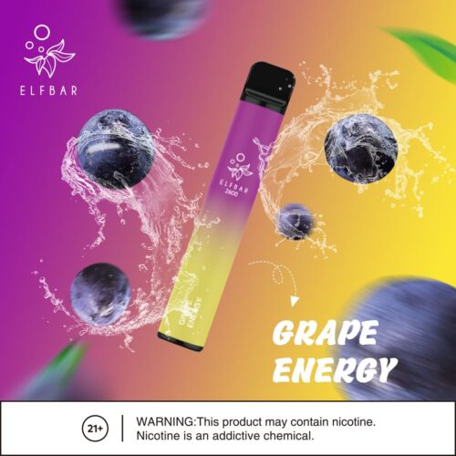 Elf Bar 2600 Puffs Disposable Vape 20mg - Image 7