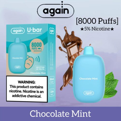 Again U-Bar 8000 Puffs Disposable Vape In UAE - Image 5