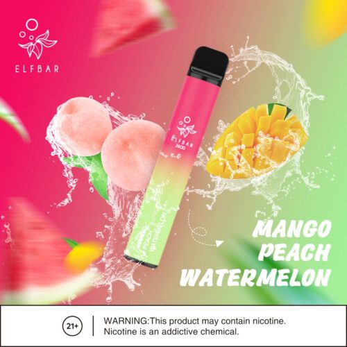 Elf Bar 2600 Puffs Disposable Vape 20mg - Image 8