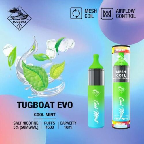 Tugboat EVO 4500 Puffs Disposable Vape In UAE - Image 10