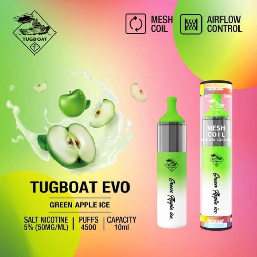 Tugboat EVO 4500 Puffs Disposable Vape In UAE - Image 5