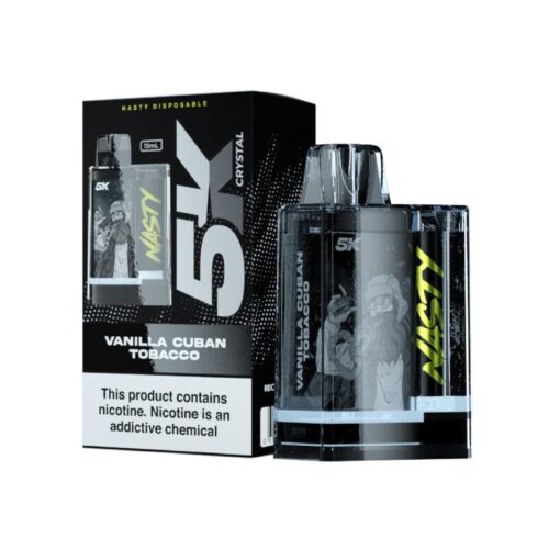 Nasty Fix Go 5000 Puffs Crystal Disposable Vape - Image 10