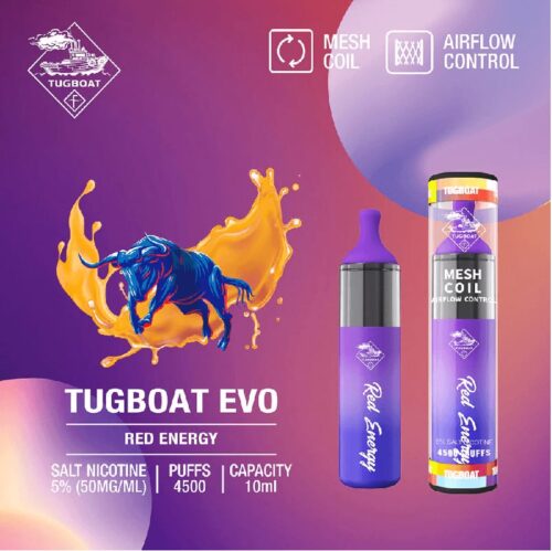 Tugboat EVO Disposable Vape Device 4500 Puffs