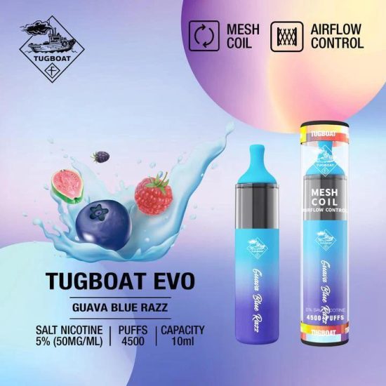 Tugboat EVO 4500 Puffs Disposable Vape In UAE - Image 11