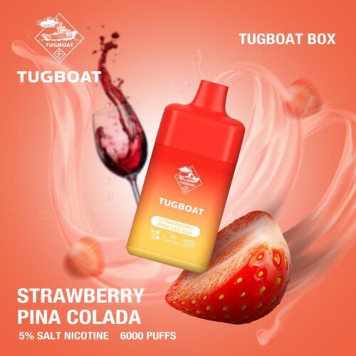 Tugboat Box 6000 Puffs Disposable Vape Kit - Image 5