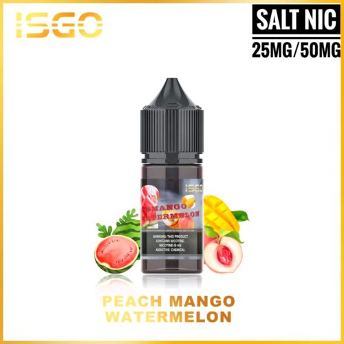 ISGO Nic Salt 30ml E-Liquid 25mg/50mg - Image 9