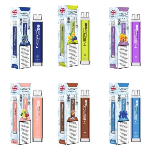 Nerd Crystal 5500 Puffs 20mg Disposable Vape