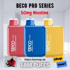 Beco Pro 6000 Puffs Disposable Vape 50mg