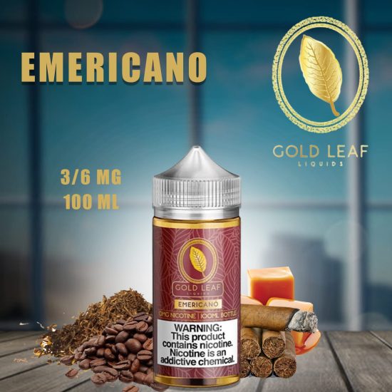 Gold Leaf Emericano 100ml E-Juice