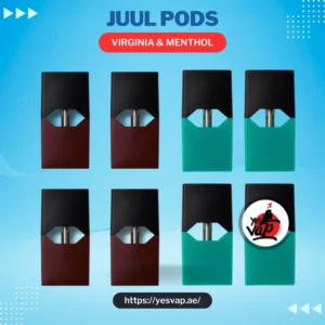 Juul Pods 3mg Virgina & Manthol (4 Pack) In UAE