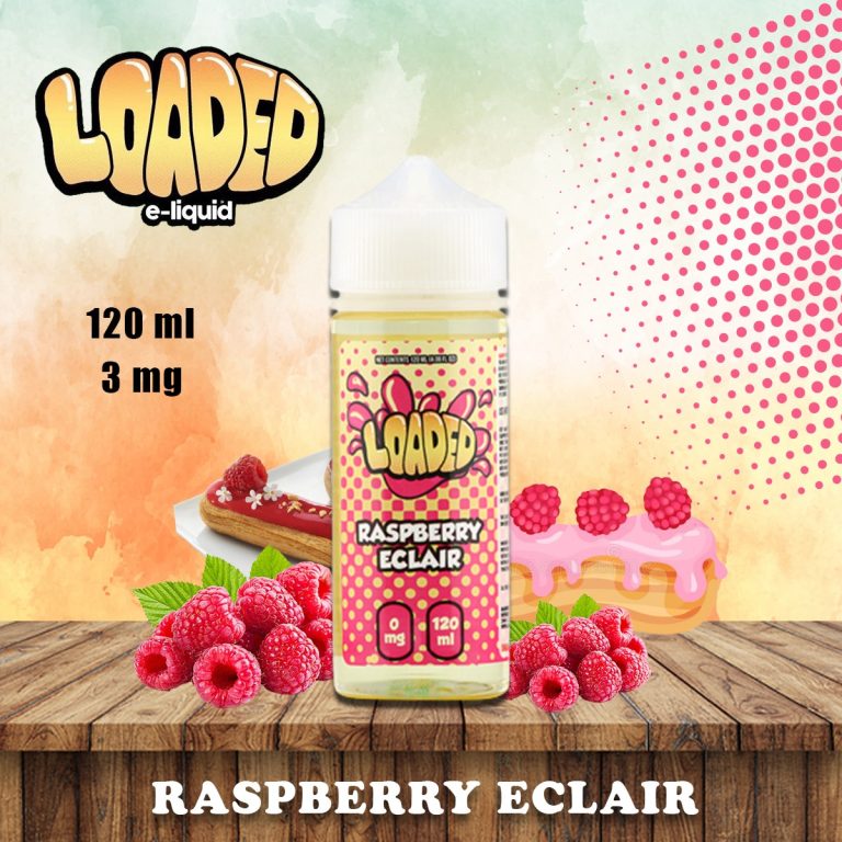 Lodade E-Liquid Raspberry Eclair