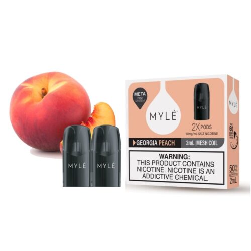 Myle Meta V5 Pods Goargia Peach