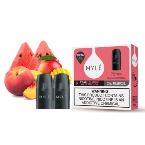 Myle Meta V5 Pods Peach Mango Watermelon
