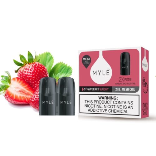 Myle Meta V5 Pods Strawberry Slushy