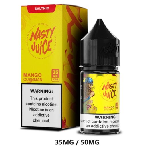 Nasty Salt Nic 30mg-50mg Mango Cushman