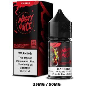 Nasty Salt Nic 30ml Blackcurrant