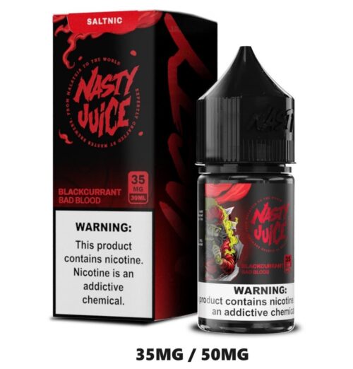 Nasty Salt Nic 30ml Blackcurrant