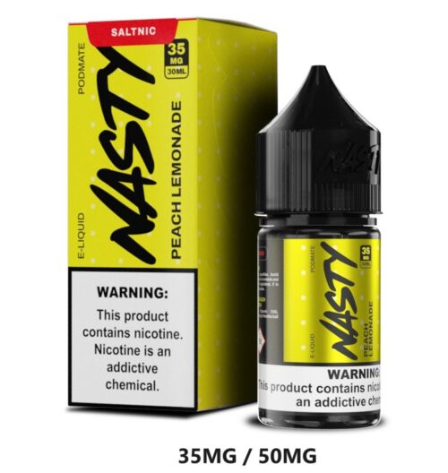 Nasty Salt Nic 30ml Peach Lemonade