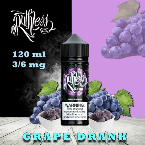 Ruthless E-Liquid 3mg Grape Drank