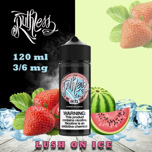 Ruthless E-Liquid 3mg & 6mg Lush On Ice